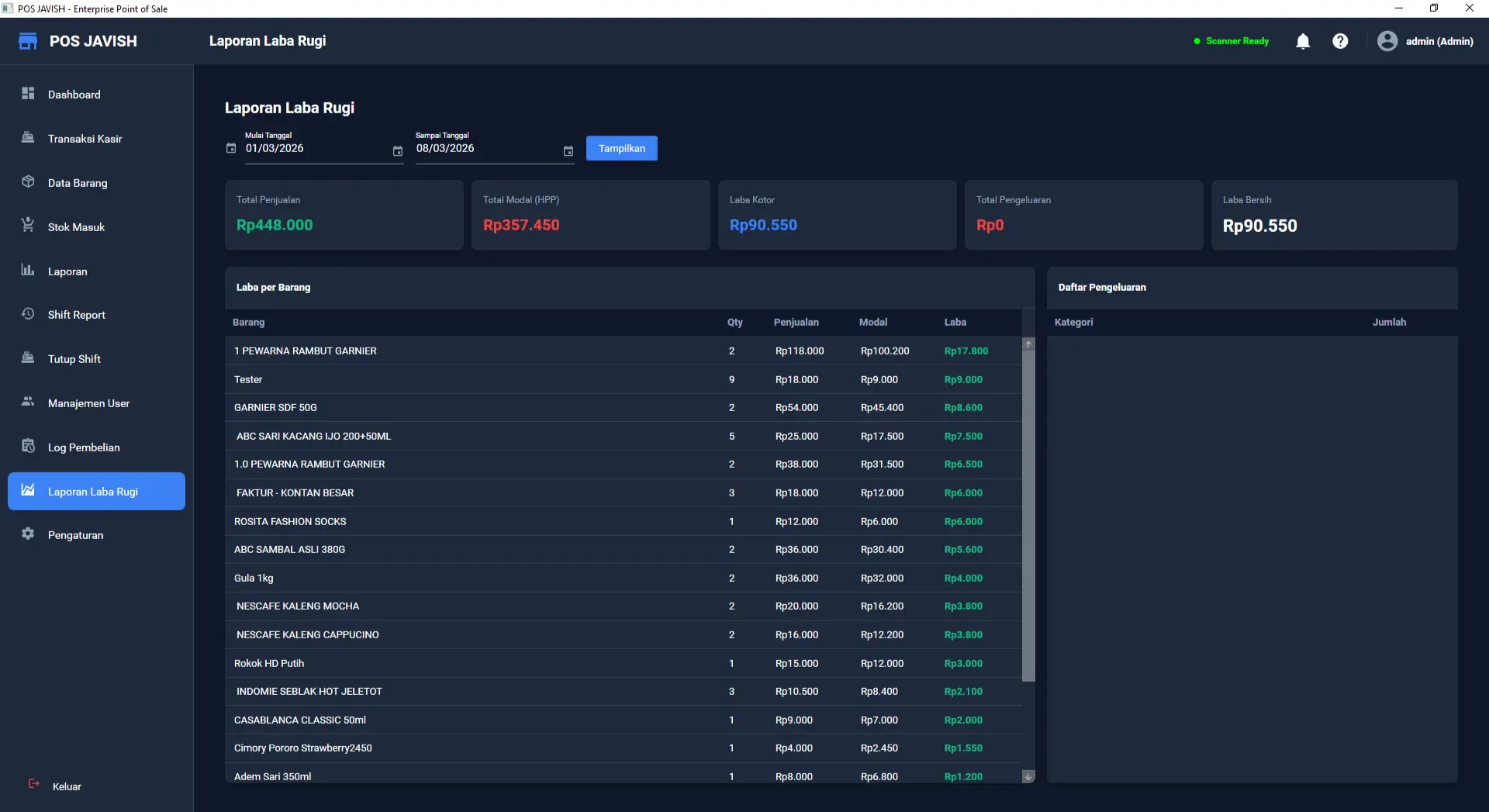 Kemudahan Penggunaan